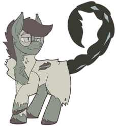 Size: 932x1024 | Tagged: safe, artist:brainiac, oc, oc only, oc:doctor scorp, bat pony, fallout equestria, fallout equestria:all things unequal (pathfinder), male, simple background, solo, stallion, transparent background