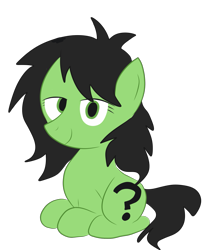 Size: 1785x2160 | Tagged: safe, artist:dhm, oc, oc only, oc:filly anon, pony, digital art, female, filly, foal, looking at you, lying down, simple background, smiling, smug, solo, transparent background