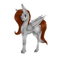 Size: 2277x2149 | Tagged: safe, artist:sofienriquez, oc, pegasus, pony, female, mare, raised leg, simple background, solo, transparent background