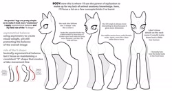 Size: 2048x1088 | Tagged: safe, artist:rottendevilman, pony, black and white, english, grayscale, how to draw, monochrome, solo, text, tutorial