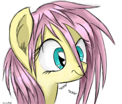 Size: 3500x3000 | Tagged: safe, artist:robin jacks, fluttershy, pegasus, pony, g4, 2013, alternate hairstyle, female, mare, simple background, solo, white background