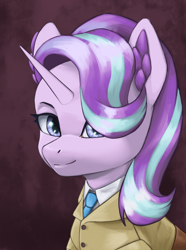 Size: 3120x4200 | Tagged: safe, artist:闪电_lightning, starlight glimmer, pony, unicorn, equestria at war mod, g4, female, horn, mare, solo