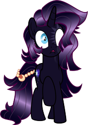 Size: 5957x8434 | Tagged: safe, artist:shootingstarsentry, oc, oc only, oc:phoenix blaze, pony, unicorn, absurd resolution, female, horn, mare, offscreen character, offspring, parent:shadow lock, parent:tempest shadow, simple background, solo, transparent background