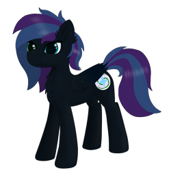 Size: 2000x2000 | Tagged: safe, artist:starfire dream, oc, oc only, oc:starfire dream, pegasus, pony, chest fluff, ear fluff, female, heterochromia, mare, pegasus oc, simple background, solo, transparent background, wings