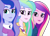 Size: 3495x2520 | Tagged: safe, edit, edited screencap, editor:homersimpson1983, screencap, dean cadance, princess cadance, princess celestia, princess luna, principal celestia, vice principal luna, human, equestria girls, g4, my little pony equestria girls: friendship games, background removed, female, not a vector, simple background, transparent background
