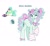 Size: 1050x962 | Tagged: safe, artist:anemonaii, oc, oc only, oc:mint bubble, earth pony, pony, arm warmers, blue coat, blue eyes, bracelet, clothes, colored pinnae, decoden, decora, ear piercing, earring, earth pony oc, eye clipping through hair, eyeshadow, female, freckles, gyaru, hair accessory, hairclip, jewelry, long mane, long tail, magical lesbian spawn, makeup, mare, messy mane, messy tail, necklace, next generation, offspring, one eye closed, parent:bon bon, parent:lyra heartstrings, parents:lyrabon, piercing, ponytail, raised hoof, reference, signature, simple background, solo, tail, teal eyes, text, tied mane, tied tail, tongue out, two toned mane, two toned tail, white background, wingding eyes, wink