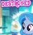 Size: 370x395 | Tagged: safe, gameloft, primary source, pony, unicorn, g4, idw, my little pony: magic princess, cropped, destroyed, english, female, horn, idw showified, mare, meme, mobile game, solo, text, wow! glimmer