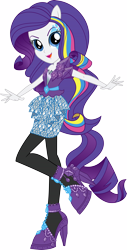 Size: 8114x15924 | Tagged: safe, artist:sugar-loop, rarity, equestria girls, g4, rainbow rocks, simple background, solo, transparent background, vector