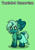 Size: 286x409 | Tagged: safe, artist:mlpfantealmintmoonrise, oc, oc:tealmint moonrise marine, pony, pony town, g4, bag, bow, clothes, dress, facial markings, female, gradient hooves, gradient horn, hair bow, horn, mare, pixel art, saddle bag, shadow, short mane, solo, tail, tail bow