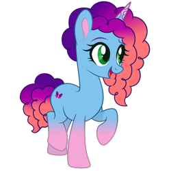 Size: 3600x3600 | Tagged: safe, alternate version, artist:ramixe dash, misty brightdawn, pony, unicorn, g4, g5, base used, colored hooves, colored horn, female, g5 to g4, generation leap, horn, mare, rebirth misty, simple background, solo, transparent background