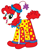 Size: 415x509 | Tagged: safe, cheese sandwich, earth pony, pony, g4, cedarmont kids, clown, kidsongs, male, simple background, solo, stallion, wat, wee sing, white background