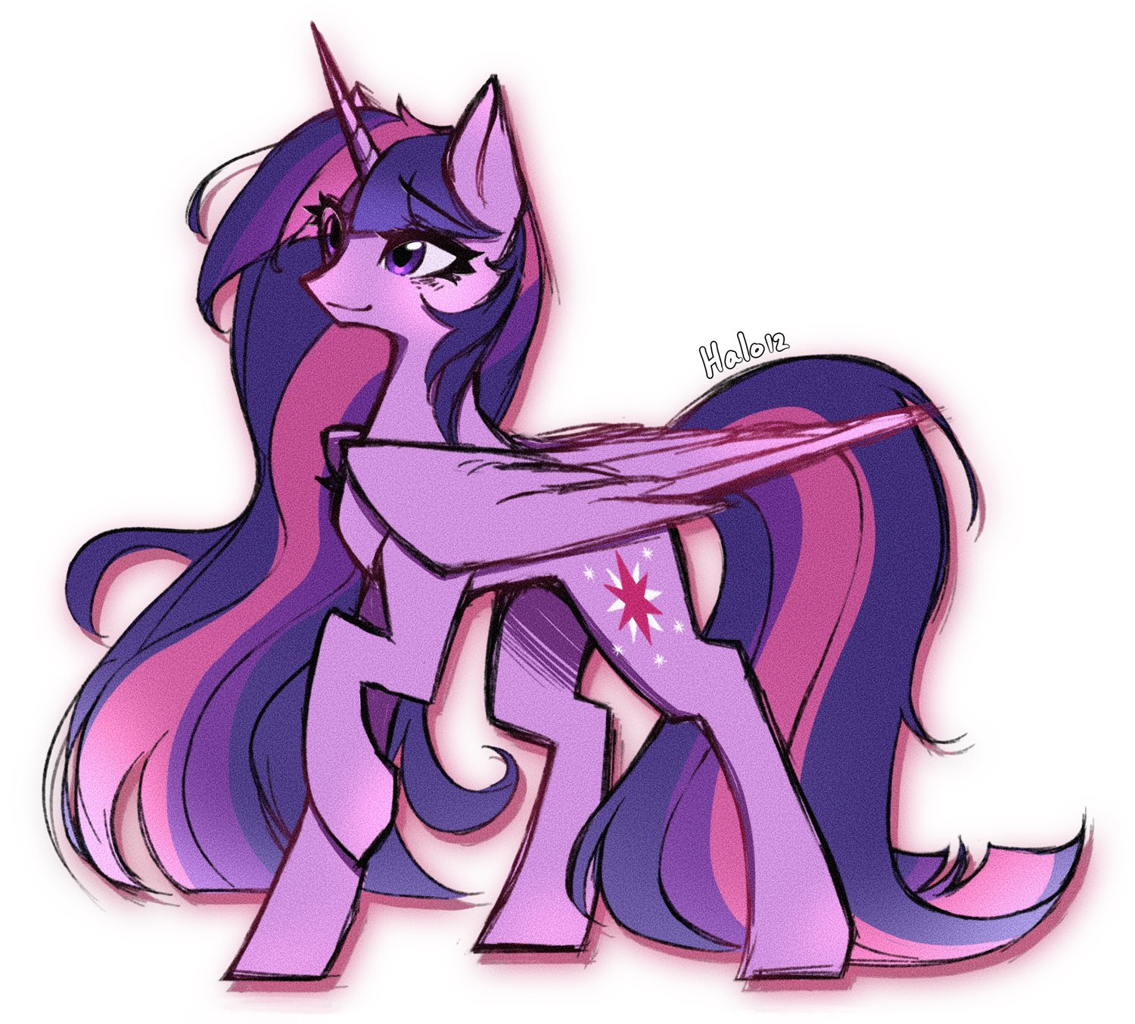 3332022 Safe Artisthalo12zero Twilight Sparkle Alicorn Pony G4