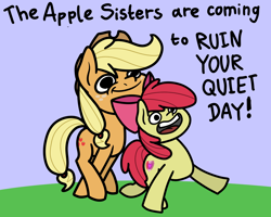 Size: 2048x1642 | Tagged: safe, artist:ewoudcponies, apple bloom, applejack, earth pony, pony, g4, duo, female