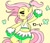 Size: 3232x2788 | Tagged: safe, artist:pinkamena_exe, fluttershy, butterfly, pegasus, pony, semi-anthro, g4, ><, anime, belly button, blush sticker, blushing, cheerleader, cheerleader outfit, clothes, eyes closed, female, folded wings, japanese, mare, midriff, open mouth, open smile, pom pom, ponytail, simple background, skirt, smiling, solo, translated in the comments, wings, yellow background