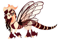Size: 4700x3300 | Tagged: safe, artist:gigason, oc, oc only, oc:cicada, draconequus, hybrid, antennae, body markings, clothes, colored hooves, colored sclera, concave belly, dark sclera, draconequus oc, female, fluffy antennae, gradient hooves, gradient mane, hybrid oc, insect wings, long feather, long fetlocks, magical gay spawn, nervous, nervous smile, obtrusive watermark, offspring, orange eyes, parent:discord, parent:thorax, parents:thoraxcord, raised hoof, red sclera, shiny hooves, simple background, smiling, socks, solo, transparent background, transparent wings, unshorn fetlocks, watermark, white pupils, wings