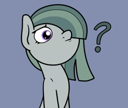 Size: 2048x1728 | Tagged: safe, artist:ewoudcponies, marble pie, earth pony, pony, g4, female, gray background, question mark, simple background