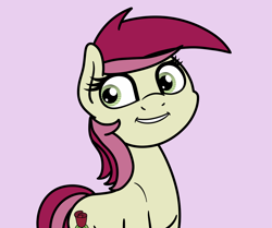 Size: 2048x1712 | Tagged: safe, artist:ewoudcponies, roseluck, earth pony, pony, g4, female, pink background, simple background, solo