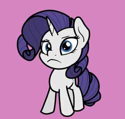 Size: 2048x1953 | Tagged: safe, artist:ewoudcponies, rarity, pony, unicorn, g4, female, frown, horn, simple background, solo