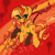 Size: 2048x2048 | Tagged: safe, artist:indigohatetrain, sunset shimmer, pony, unicorn, g4, female, horn, solo