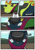 Size: 1614x2283 | Tagged: safe, artist:rex-equinox, part of a set, thorax, changeling, comic:thorax's shocking express, g4, comic, commission, inanimate tf, locomotive, story included, train, trainified, transformation, vehicle