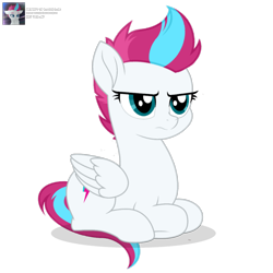 Size: 3600x3600 | Tagged: safe, artist:ramixe dash, derpibooru exclusive, zipp storm, pegasus, pony, g4, g5, female, g5 to g4, generation leap, lying down, mare, movie accurate, ponyloaf, prone, simple background, solo, transparent background, watermark