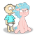 Size: 800x800 | Tagged: safe, artist:gch8ei45, cozy glow, human, pegasus, pony, g4, crossover, duo, female, male, rugrats, simple background, tommy pickles, transparent background