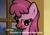 Size: 1300x900 | Tagged: safe, artist:scandianon, berry punch, berryshine, earth pony, pony, g4, alcohol, blushing, drink, drunk, drunk bubbles, female, fern (frieren: beyond journey's end), frieren: beyond journey's end, indoors, lie, looking at you, mare, medicine, night, solo, window