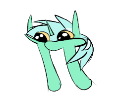 Size: 340x273 | Tagged: artist needed, source needed, safe, lyra heartstrings, pony, unicorn, g4, horn, numget, pi, simple background, solo, transparent background, wat