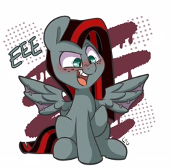 Size: 2072x2032 | Tagged: safe, artist:lou, oc, oc only, pony, eeee, female, mare