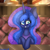 Size: 2000x2000 | Tagged: safe, artist:ladylullabystar, princess luna, pony, g4, solo