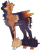 Size: 2124x2570 | Tagged: safe, artist:sleepy-nova, oc, oc only, oc:caelum constellation, pegasus, pony, cloven hooves, colored wings, constellation, long mane male, looking at you, male, male oc, multicolored wings, parent:princess luna, parent:sunburst, parents:lunaburst, simple background, solo, stallion, stallion oc, transparent background, wings