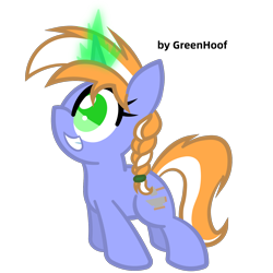 Size: 1680x1680 | Tagged: safe, artist:greenhoof, oc, oc only, oc:alloy shaper, pony, unicorn, female, horn, mare, simple background, solo, transparent background, vector