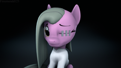 Size: 3840x2160 | Tagged: safe, artist:fireemerald123, oc, oc only, oc:diane, 3d, female, filly, foal, solo, source filmmaker, watermark