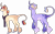 Size: 4140x2568 | Tagged: safe, artist:sleepy-nova, oc, oc only, oc:astoria, oc:sweet dreams, classical unicorn, pony, unicorn, clothes, cloven hooves, female, hair over eyes, horn, leonine tail, magical lesbian spawn, male, mare, offspring, parent:derpy hooves, parent:princess luna, parent:shining armor, parent:sunset shimmer, parents:lunaderp, scarf, simple background, stallion, transparent background, unshorn fetlocks