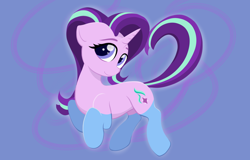 Size: 2806x1799 | Tagged: safe, artist:itchystomach, starlight glimmer, pony, unicorn, g4, clothes, horn, socks, solo
