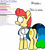 Size: 3023x3351 | Tagged: safe, artist:professorventurer, oc, oc only, oc:power star, pony, 25-day oc challenge, ascot, butt, clothes, plot, rule 85, sailor uniform, school uniform, schoolgirl, simple background, solo, super mario 64, uniform, white background