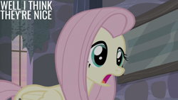 Size: 2000x1125 | Tagged: safe, edit, edited screencap, editor:quoterific, screencap, fluttershy, g4, season 5, the cutie map, solo