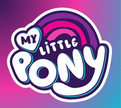 Size: 2501x2239 | Tagged: safe, artist:aorabeat, edit, g4, abstract background, bluey, font, gradient background, logo, my little pony logo, no pony