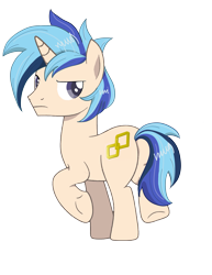 Size: 2548x3300 | Tagged: artist needed, safe, edit, editor:ciaran, oc, oc only, oc:mag mac, pony, unicorn, 2024 community collab, derpibooru community collaboration, butt, high res, horn, male, plot, simple background, solo, transparent background