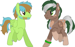 Size: 2065x1292 | Tagged: safe, artist:blues-edits, oc, oc only, oc:harmonic melody, oc:poppa cap, pegasus, base used, beard, bracelet, brown eyes, colored wings, ear piercing, earring, facial hair, gift art, green eyes, jewelry, male, necklace, pegasus oc, piercing, simple background, stallion, stallion oc, tail, transparent background, two toned mane, two toned tail, two toned wings, watermark, wing ring, wings