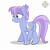 Size: 3500x3500 | Tagged: safe, artist:r4hucksake, oc, oc only, oc:amethyst sprint, earth pony, pony, blushing, butt, female, mare, plot, simple background, solo, transparent background