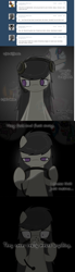Size: 800x2882 | Tagged: safe, artist:erthilo, octavia melody, earth pony, ask octavia, g4, ask, bipedal, discorded, solo, tumblr