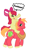 Size: 768x1280 | Tagged: safe, artist:crono flash, artist:reithekitsune, artist:stonershy, apple bloom, big macintosh, earth pony, pony, g4, apple bloom riding big macintosh, duo, duo male and female, female, filly, foal, looking right, male, ponies riding ponies, riding, riding a pony, simple background, stallion, white background, yeehaw