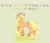 Size: 2048x1781 | Tagged: safe, artist:junko volkova, edit, applejack, earth pony, pony, g4, cowboy hat, hat, honesty, positive ponies, raised hoof, solo, stetson, text edit, translation