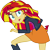 Size: 1156x1146 | Tagged: safe, artist:evilasio, edit, edited screencap, screencap, sunset shimmer, human, equestria girls, g4, my little pony equestria girls, arms, background removed, boots, breasts, bust, clothes, eyebrows, female, leather jacket, legs, long hair, looking at you, looking back, looking back at you, not a vector, open mouth, raised eyebrow, simple background, skirt, solo, teenager, top, transparent background, turned head