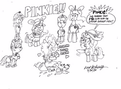 Size: 3152x2319 | Tagged: safe, artist:newportmuse, izzy moonbow, pinkie pie, princess celestia, princess luna, sunny starscout, sunset shimmer, twilight sparkle, alicorn, human, equestria girls, g4, g5, female, sketch, twilight sparkle (alicorn)