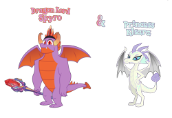 Size: 5520x3765 | Tagged: source needed, safe, anonymous artist, oc, oc only, oc:dragon lord spyro, oc:princess kisara, dragon, g4, absurd resolution, bloodstone scepter, brother, brother and sister, crown, crystal, description is relevant, eyebrows, eyelashes, eyes open, family, female, gem, hand on hip, happy, holding, horn, jewelry, looking, looking at you, male, name, nostrils, offspring, parent:princess ember, parent:spike, parents:emberspike, product of incest, regalia, royalty, scepter, siblings, simple background, sister, smiling, smiling at you, spread wings, spyro the dragon, spyro the dragon (series), standing, story included, symbol, text, tooth, transparent background, wall of tags, wings