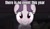 Size: 1258x720 | Tagged: safe, edit, edited screencap, screencap, sugar belle, pony, unicorn, g4, the cutie map, april fools 2024, avatar the last airbender, basement, caption, creepy, creepy smile, cult, equalized, equalized mane, false smile, female, horn, image macro, lies, looking at you, mare, smiling, solo, text, wide smile
