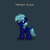 Size: 591x596 | Tagged: safe, artist:mlpfantealmintmoonrise, oc, oc only, oc:midnight space, pegasus, pony, pony town, colored wings, gradient wings, name, pixel art, solo, wings