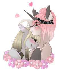 Size: 1024x1195 | Tagged: safe, artist:pixelberrry, oc, oc only, oc:itami, oc:precilla, pony, unicorn, female, horn, horns, mare, simple background, transparent background